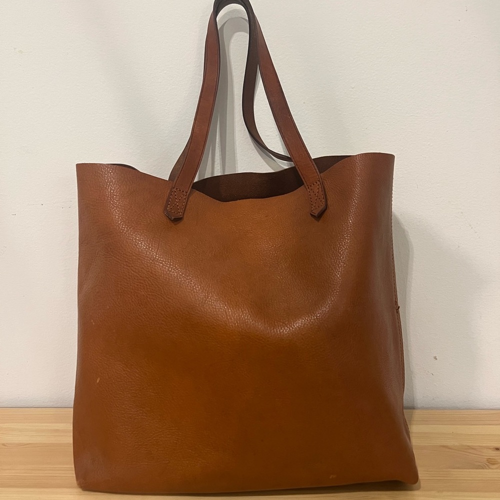 Madewell Transport Tote, English Saddle